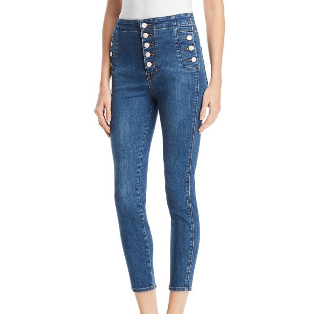 J brand Natasha sky high skinny crop
